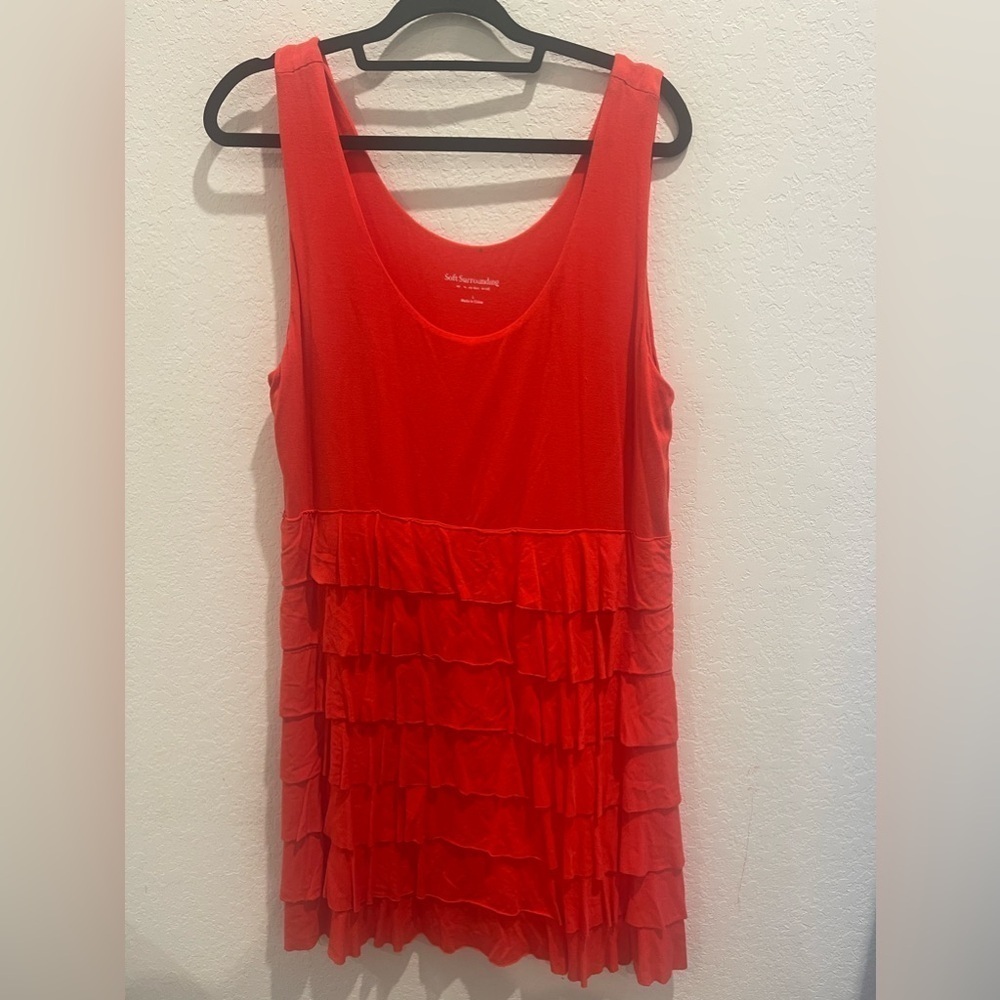 Soft Surroundings Sleeveless Top Dress‎ Size Large